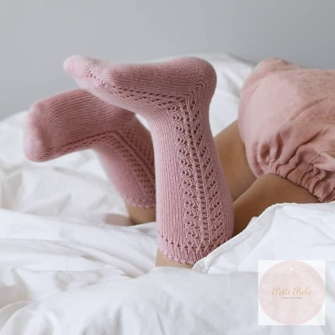 PODKOLANÓWKI OPENWORK SOFT ROSA PALO CONDOR #526 PODKOLANÓWKI OPENWORK SOFT ROSA PALO CONDOR #526