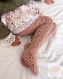 RAJSTOPY OPENWORK LANA WOOL OLD ROSE #964 RAJSTOPY OPENWORK LANA WOOL OLD ROSE #964