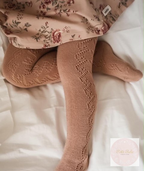 RAJSTOPY OPENWORK LANA WOOL OLD ROSE #964 RAJSTOPY OPENWORK LANA WOOL OLD ROSE #964