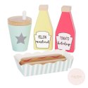 Drewniany zestaw hot dog, Jabadabado Drewniany zestaw hot dog, Jabadabado