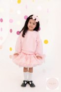 BLUZA PUF - PUDROWY RÓŻ MANUFAKTURA FALBANEK BLUZA PUF - PUDROWY RÓŻ MANUFAKTURA FALBANEK