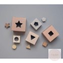 Piramida-wieża edukacyjna sorter kszatałtów, Jabadabado